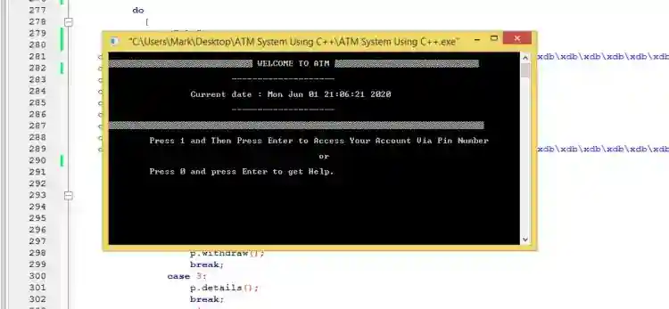 atm-system-using-c