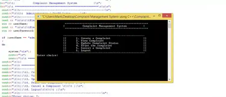 complaint-management-system-using-c-with-source-code