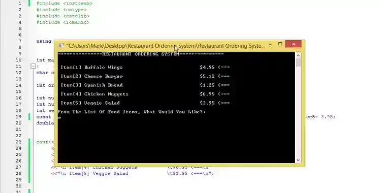 restaurant-ordering-system