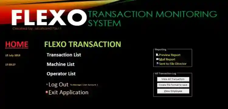 Transaction Monitoring System