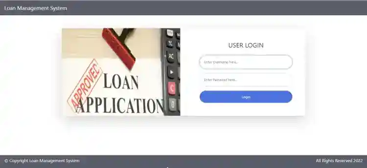 Loan Management System OOP in PHP with MySQLi/jQuery Free Source Code