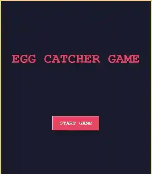 Egg Catching Game Using Tkinter in Python with Source Code