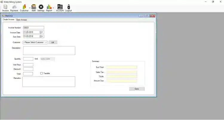 Billing System Using VB.Net and MS Access Database with Source Code