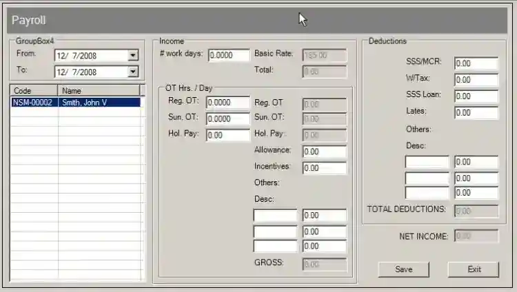 Payroll System