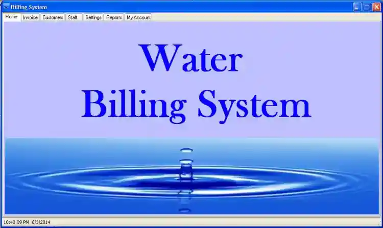 Water Billing System using VB.NET with Source Code