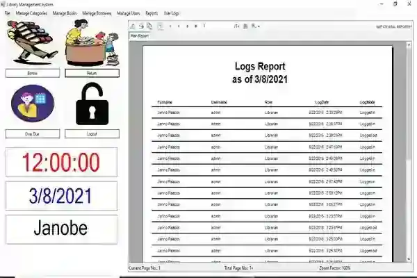 Library Management System in C# and MySQL Database with Full Source Code