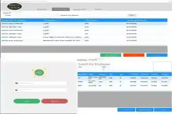 Modern Employee Management Software Using C#.net and Bunifu Framework with Full Source Code (2020)