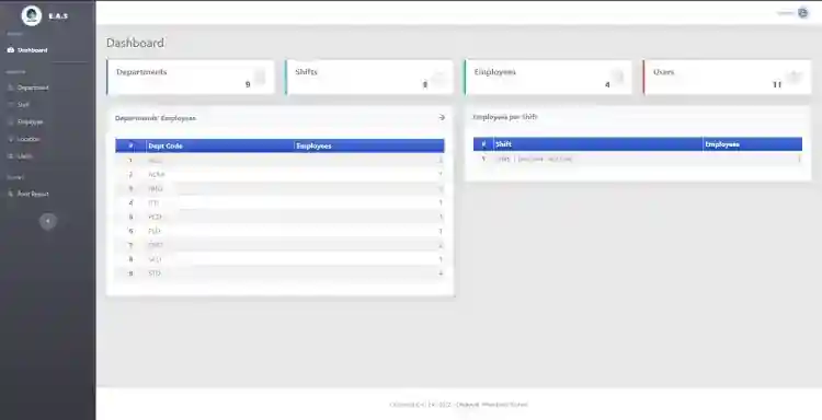 Employee Attendance System in PHP using CodeIgniter Framework Free Source Code