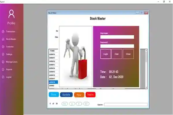 Inventory Management System Using Bunifu Frameworks with Full Source Code