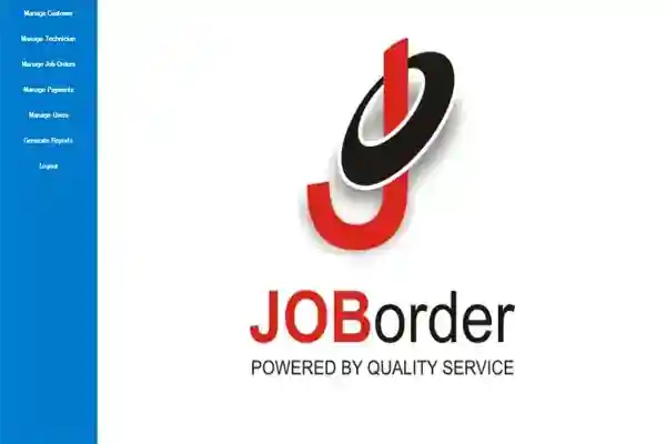 Job Ordering Management System in VB.Net and MS Access Database with Full Source Code